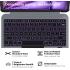 Nillkin iPad Air 11-inch (M3/M2) Case with Detachable Keyboard, iPad Air 11 (2025), Apple iPad Air 11 (2024), Apple iPad Air (2022), Rugged Keyboard Case, Backlit, Trackpad, Portrait/Landscape Modes Arabic / English - Black
